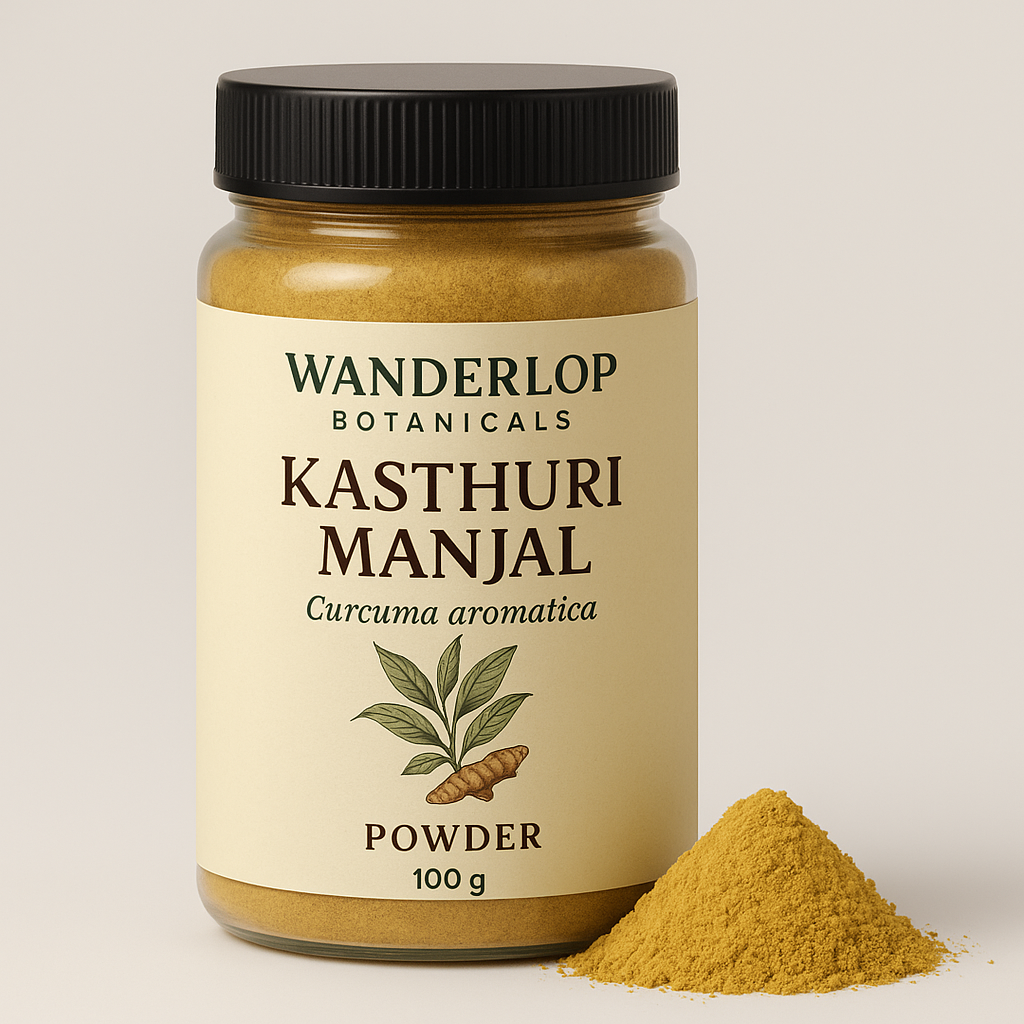 Wanderlop Botanicals Kasthuri Manjal Powder – 100g